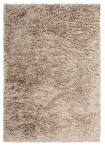 Covor Home affaire Valeria, blana artificiala, taupe, 120/180 cm