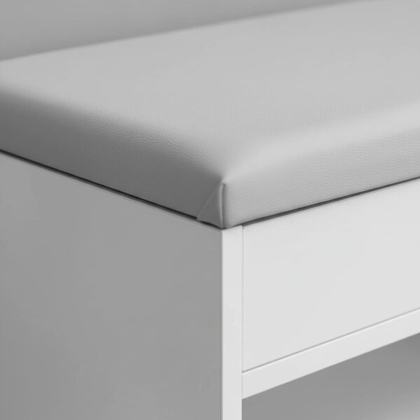 Pantofar Banchetă MDF cu Compartimente Deschise, Design Modern Space Saver