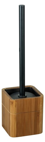Perie de WC maro din bambus Serro – Wenko