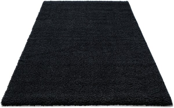 Covor Shaggy Vince negru, 200/290 cm