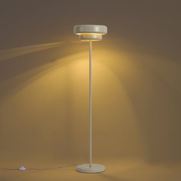 Lampă de podea retro bej 140cm - Ophelia