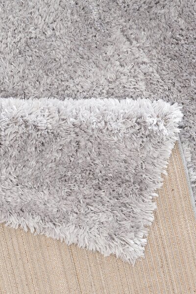 Covor Shaggy Boldo gri deschis, 200/200 cm