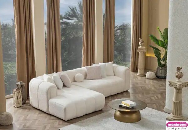 Coltar modular Boucle Florida,gri antracit