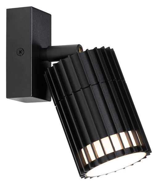 Proiector de plafon de design pentru exterior negru IP44 - Boris