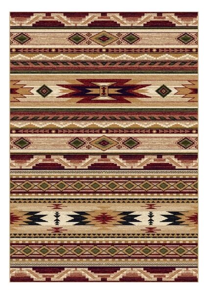 Covor Clasic Lotus Bej / Grena 15080 Selectează mărime: 120 X 170