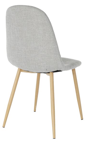 Scaun de sufragerie Laga (gri deschis). 808596