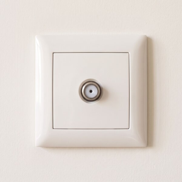 Priză pentru Antenă cu Ramă OSTE JNH012-A BEIGE
