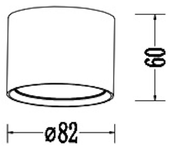 Light Prestige Kendal lampă de tavan 1x7 W alb LP63311SMIP65WH