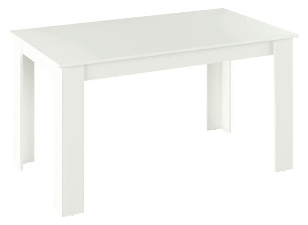 Masa GENERAL NEW, alb, DTD laminat, 140x80x75 cm