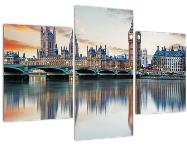 Tablou - Houses of Parliament din Londra (90x60 cm)