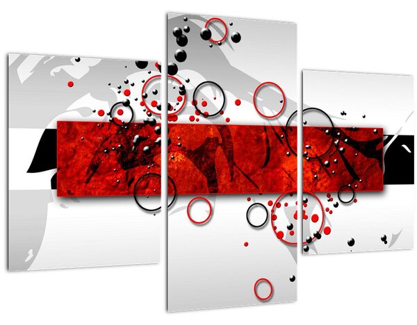 Tablou cu abstracție (90x60 cm)