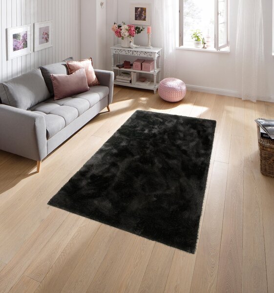 Covor Shaggy Mikro Soft Super negru 200/290 cm