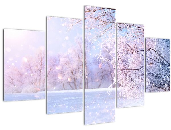 Tablou - Iarna geroasă (150x105 cm)