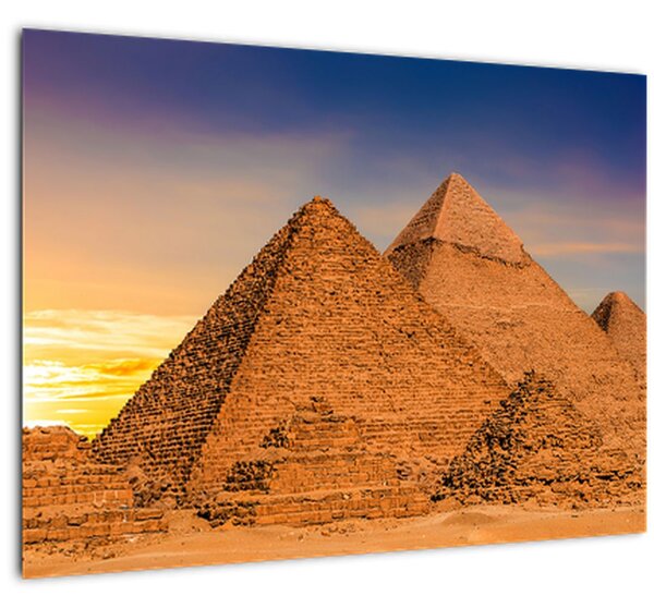 Tablou - Piremidele din Egipt (70x50 cm)
