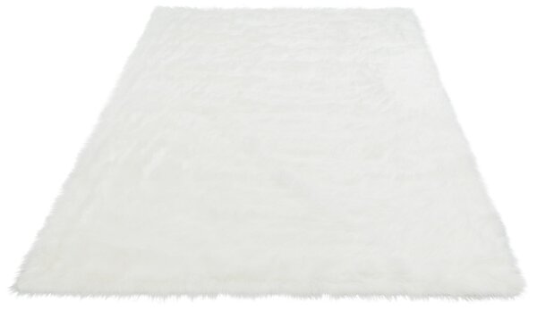 Covor Home affaire Valeria, blana artificiala, alb, 120/180 cm