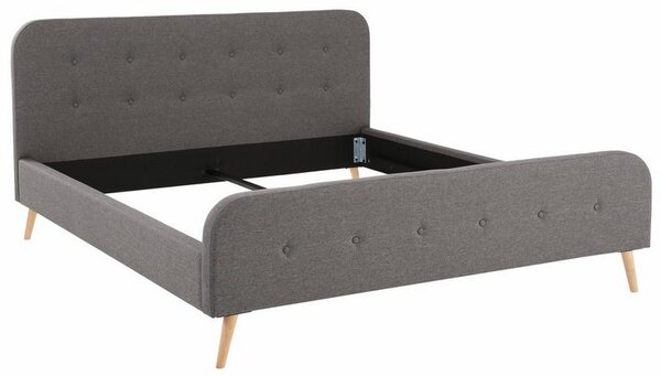 Pat tapitat Amrun gri 180/200 cm