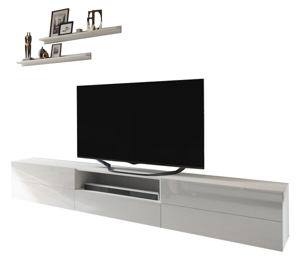 Mobilier living Berny 28 (alb + alb lucios). 1036090