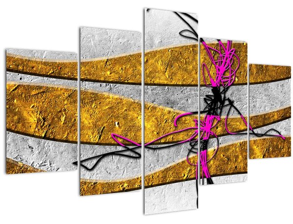 Tablou cu abstracție (150x105 cm)