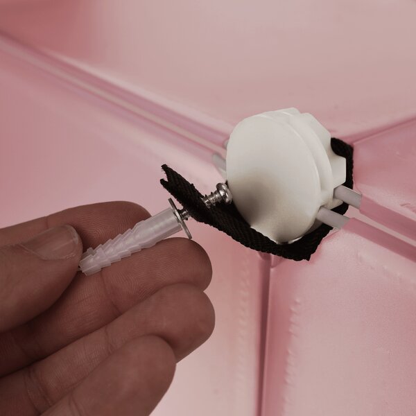 Dulap modular pentru copii Fresh Pink (roz + motiv pentru copii). 1028922