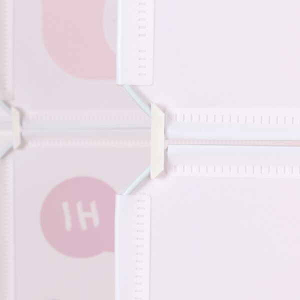 Dulap modular pentru copii Fresh Pink (roz + motiv pentru copii). 1028922