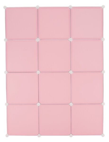 Dulap modular pentru copii Fresh Pink (roz + motiv pentru copii). 1028922