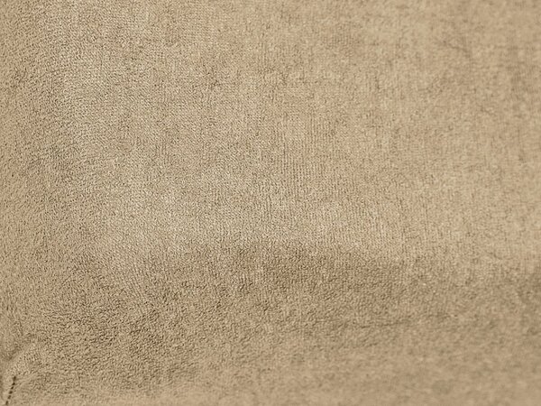 Cearsaf Frotir pentru patut cu elastic, cappuccino 60x120-cm