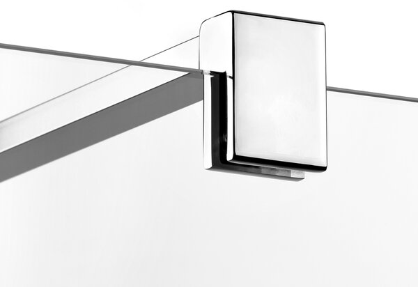 New Trendy Superia cabină de duș 90x80 cm dreptunghiular crom luciu/sticlă transparentă K-0798
