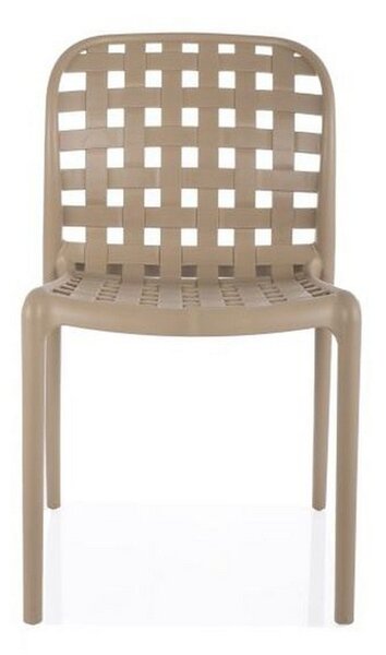 Scaun STRIP, bej, polipropilena, 46x42x83 cm