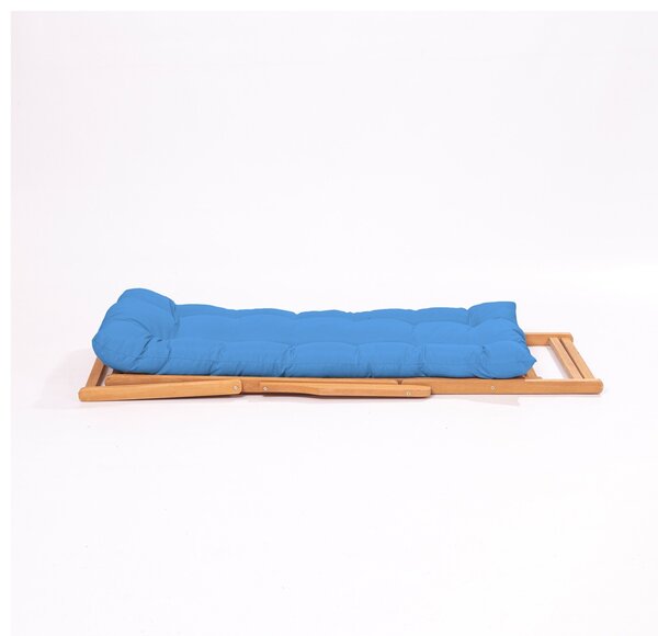 Scaun de gradina My008 Albastru 66x110x48 cm