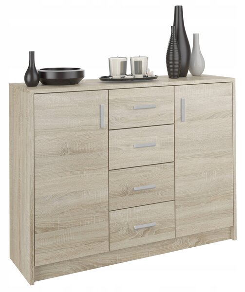 Comodă Unedia (stejar sonoma). Promo -17%. 1151549