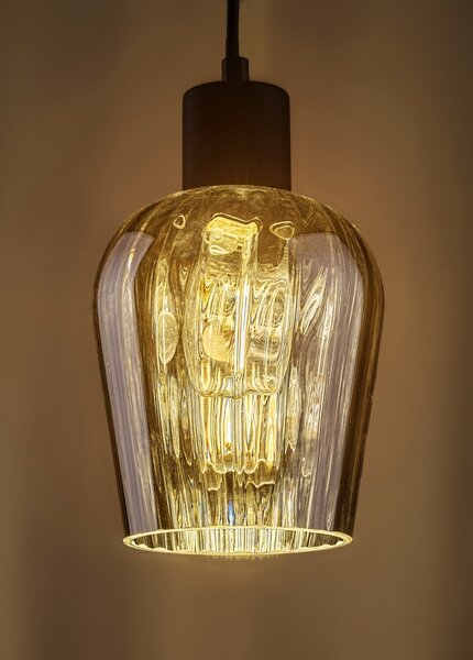 Rabalux Florian lampă suspendată 1x40 W negru 72270