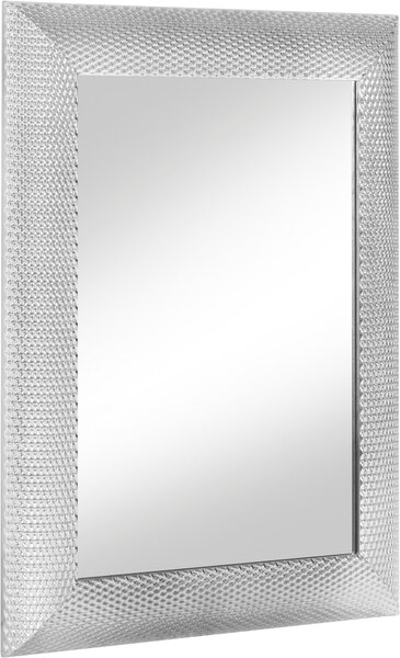 Oglinda de hol Maisonima argintie 40/3,5/55 cm