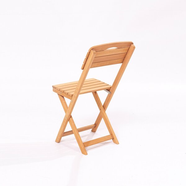 Set masa si scaune de gradina (3 piese) My001 Maro 50x72x50 cm