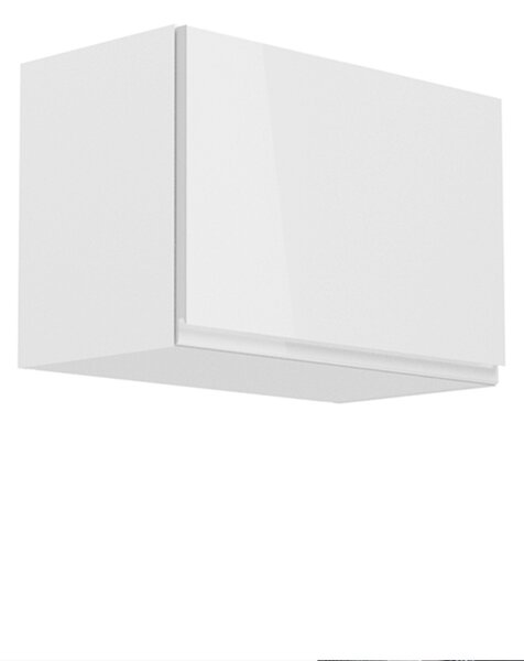 Dulap superior de bucătărie G60K Aurellia (alb + alb lucios). 1015732