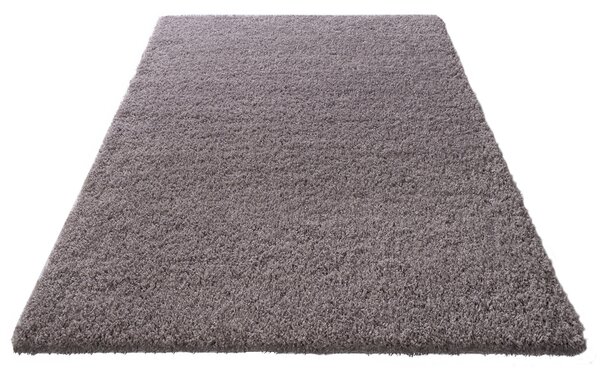 Covor sintetic cu fir lung Viva 1039-1-31200, Gri spre mov, Uni