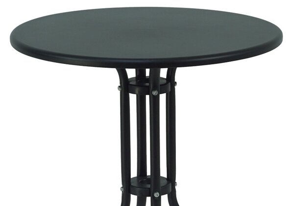 Set masa si scaune 3 buc de gradina Confidence Pako World Negru 60x60x70 cm
