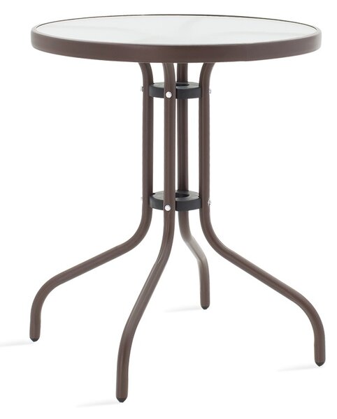 Set 3 buc masă și scaune de grădină Obbi-Watson Maro 60x60x70 cm