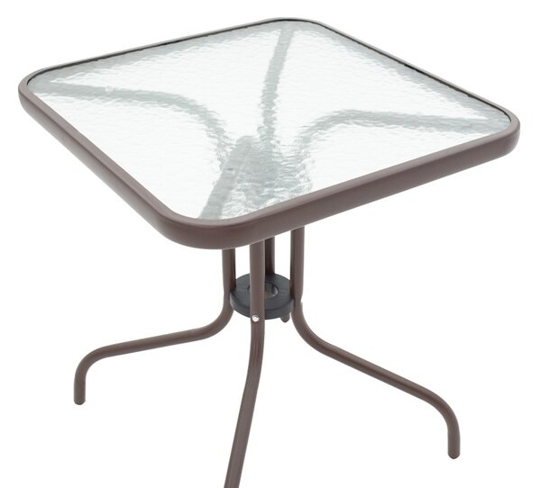 Set 3 buc masă și scaune de grădină Obbi-Watson Maro 60x60x70 cm