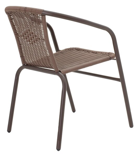 Set 3 buc masă și scaune de grădină Obbi-Watson Maro 60x60x70 cm