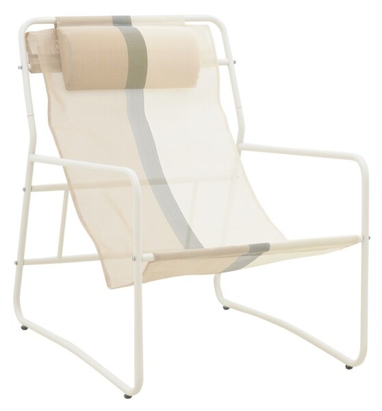 Scaun de grădină Fasty Alb 65x83x86 cm