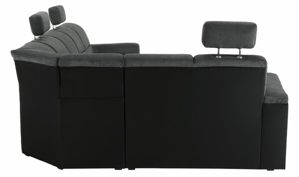 Colțar U Stan (negru + Gri închis) (S). 794268