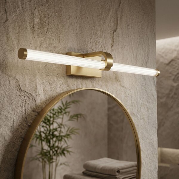 Aplică LED pentru baie APP1886-1W 60cm BRUSH GOLD