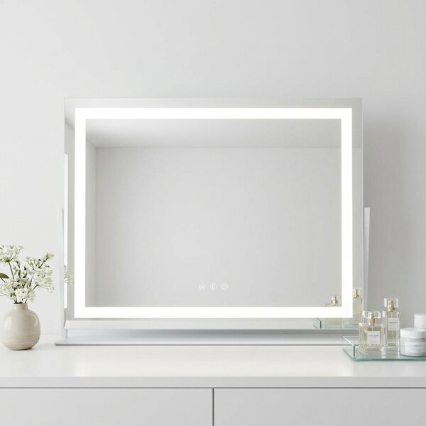 Oglindă LED STUDIO White 58x45