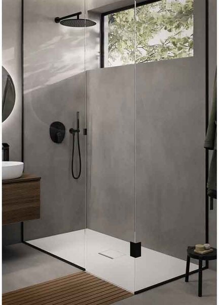 Bară de duș Villeroy&Boch, Universal Showers, 40 cm, negru mat