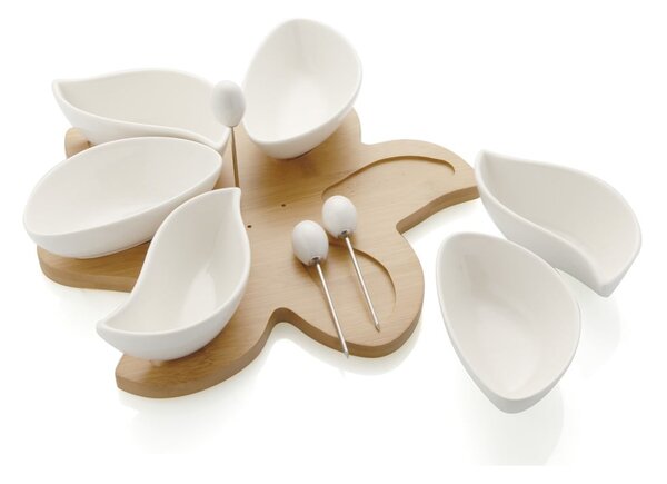 Bol servire Brandani Tranches, 23,5 x 26 cm