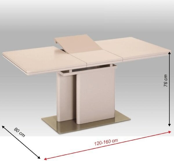 Masă de sufragerie extensibilă Viron. 1016041