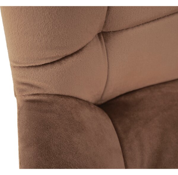 Z0ND0 Scaun tip bar Chelsey (maro + negru). 1034245