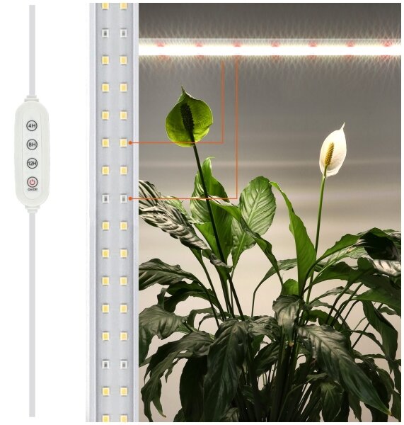 LED lampă subacvariu pentru creșterea plantelor GROWLY LED/15W/230V