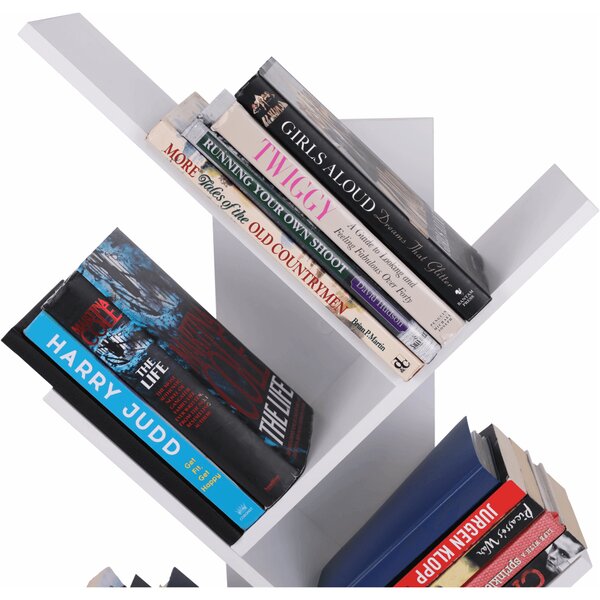 Biblioteca alba BAKI NEW TYP 1, 43x20x143,5 cm