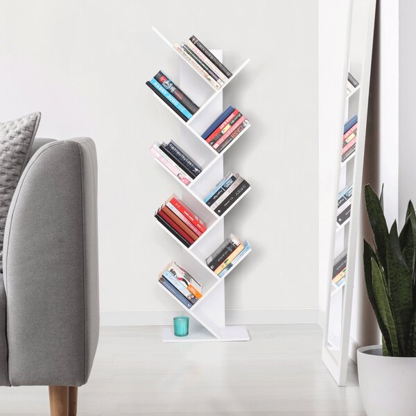 Biblioteca alba BAKI NEW TYP 1, 43x20x143,5 cm